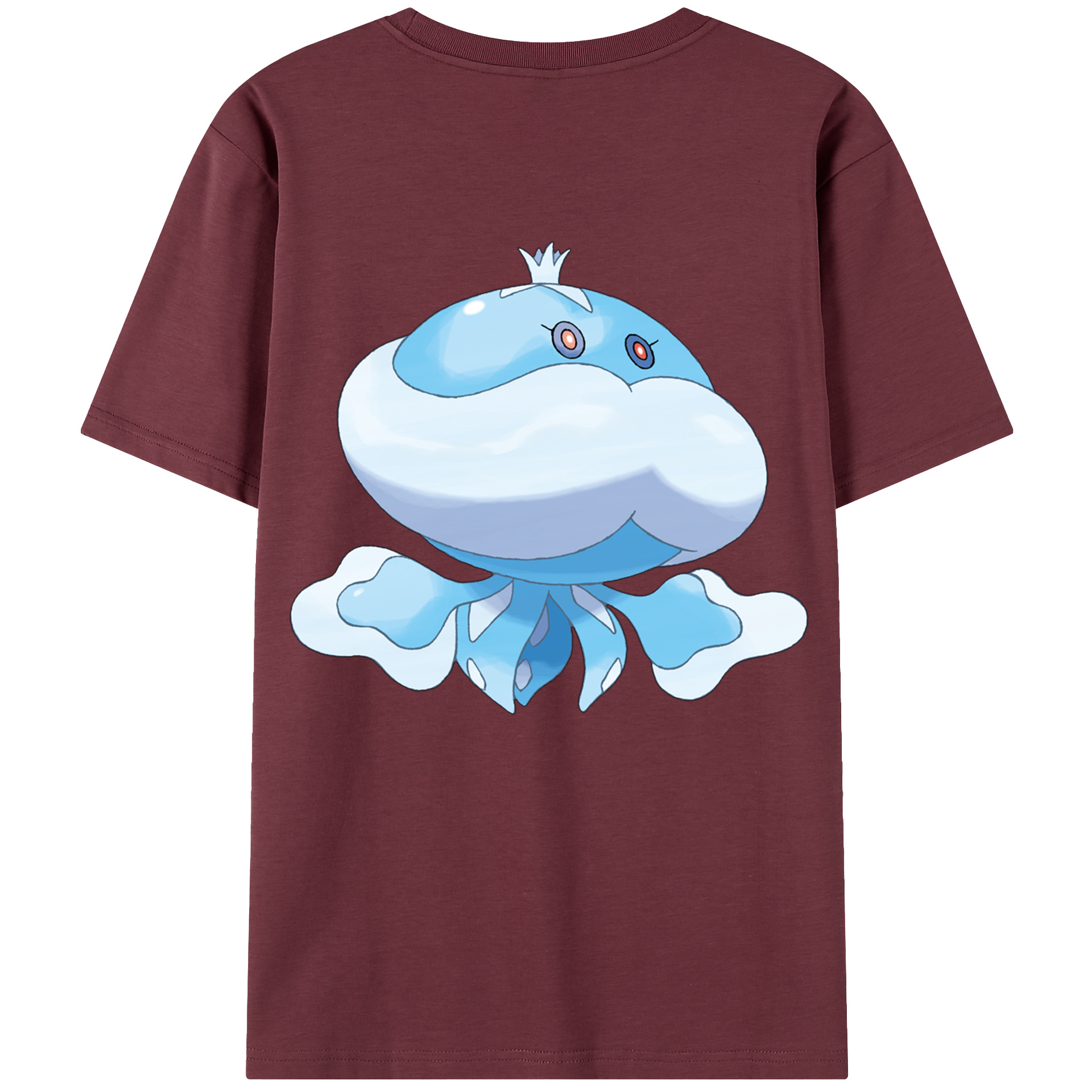 （画像用） ポケットモンスター Pokémon 綿100％半袖Tシャツ（背面プリント）